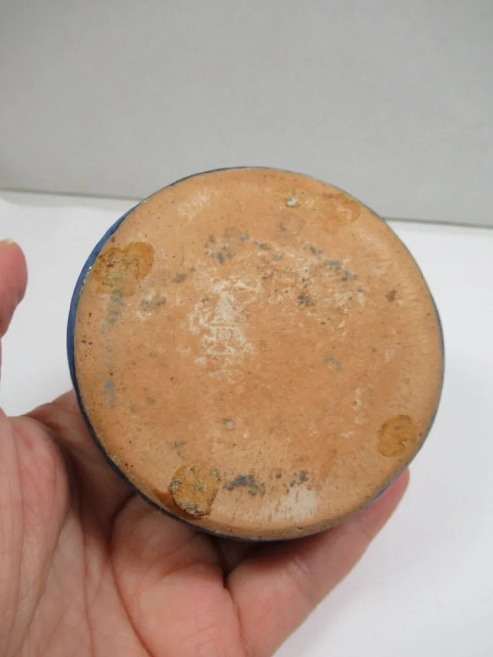 Blue Pottery tealight holder